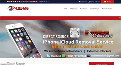 Desktop Screenshot of extremeunlockers.com
